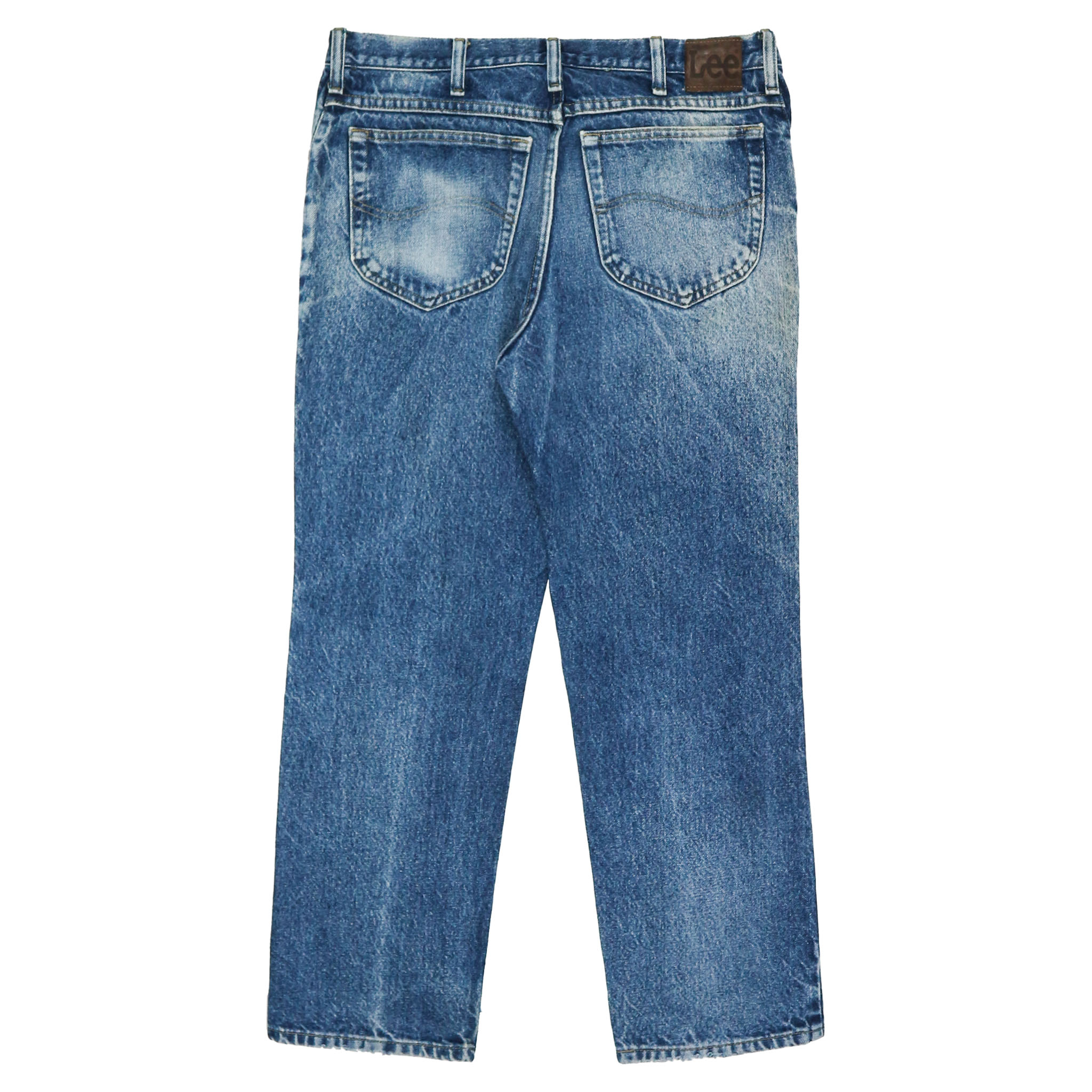 00s Lee Faded Blue Denim Jeans Size 34