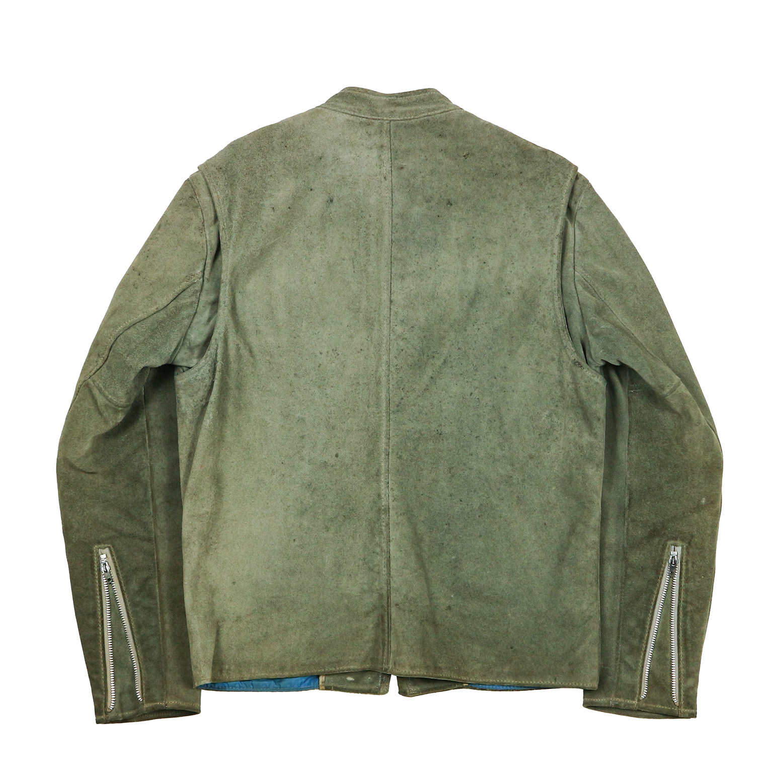 Vtg 70s Harley Davidson AMF Suede Biker Jacket Size M
