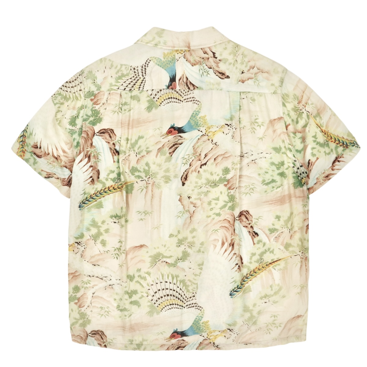 50s Vintage Penneys Hawaiian Shirt Size M