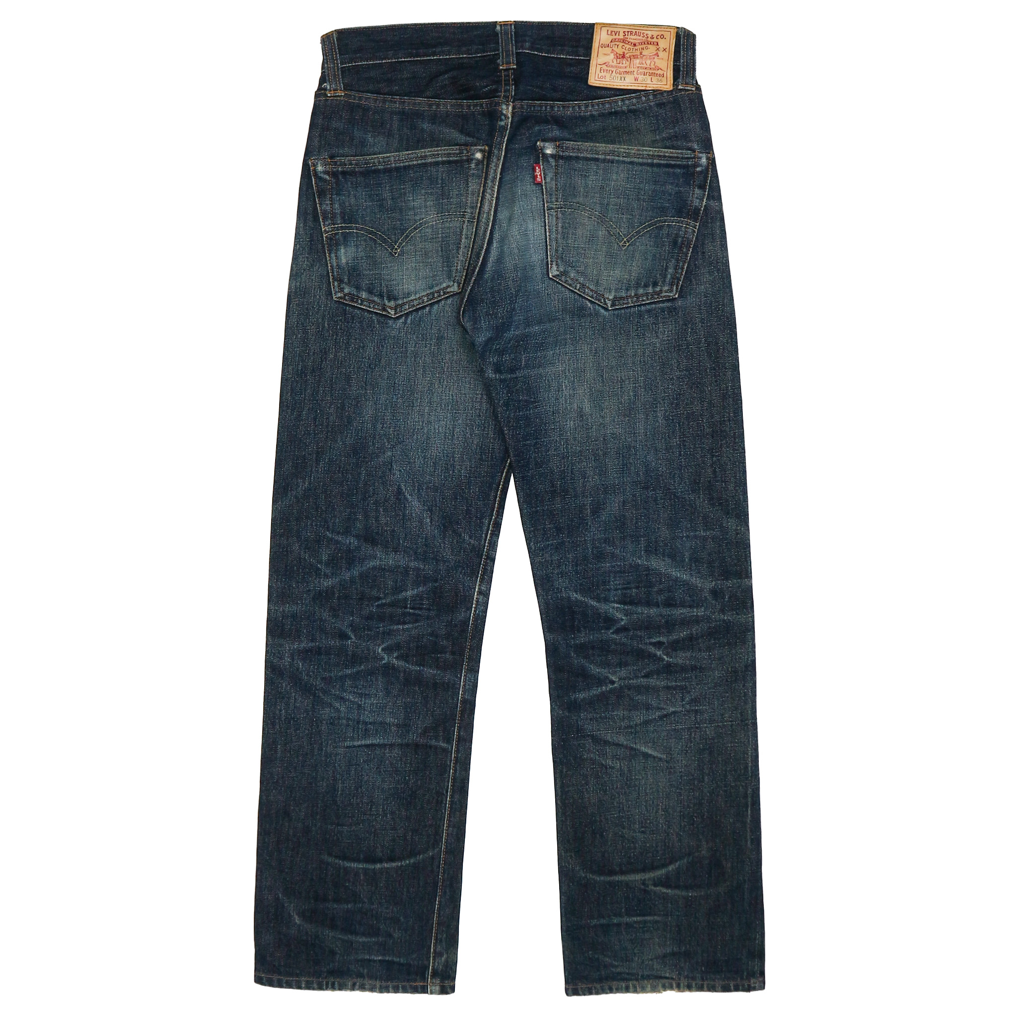 2000s Levi's 1947 501XX Valencia Factory Selvedge Jeans Size 28