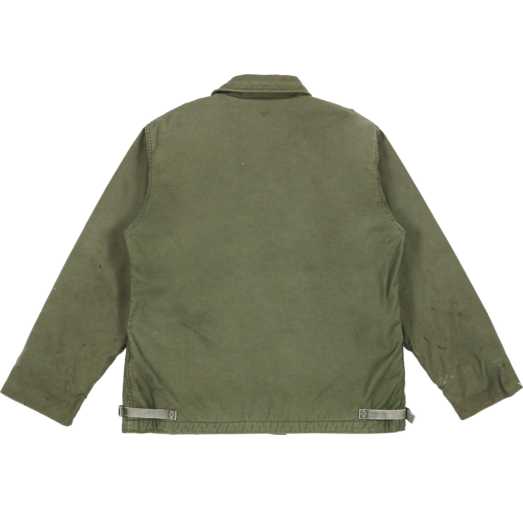 Vintage 80s U.S. Navy A-2 Deck Jacket Size L