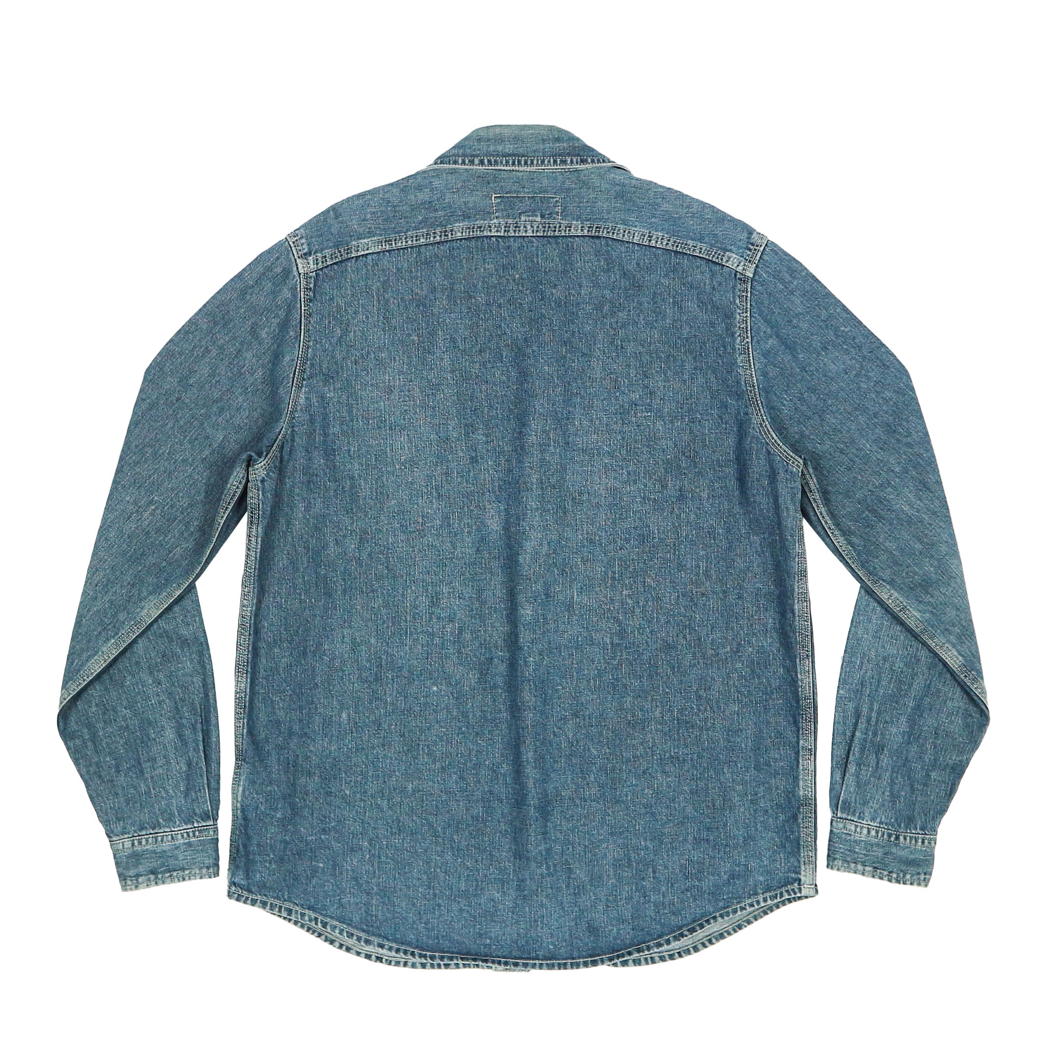 Sassafras Japan Made Denim Work Shirt Size S