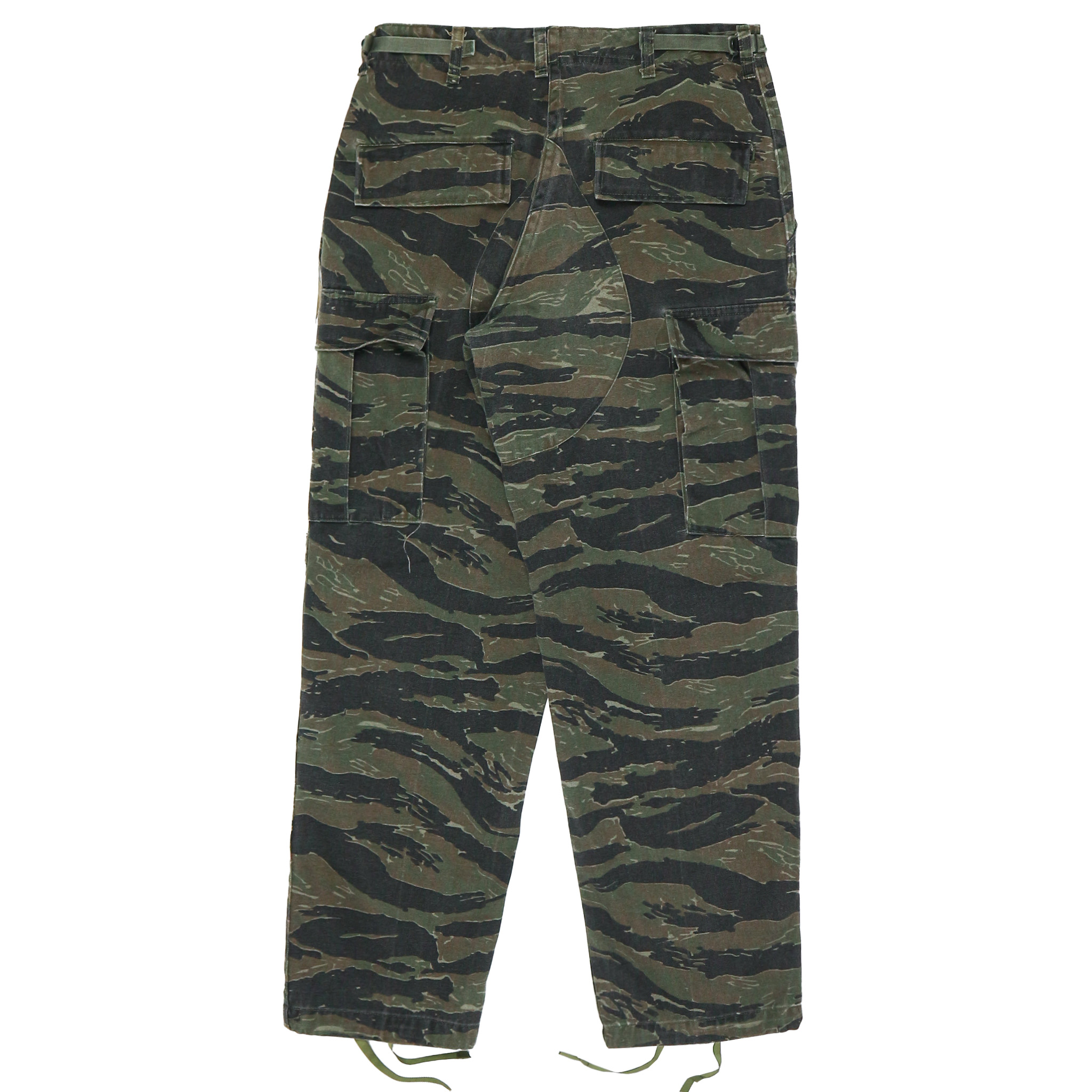 Vtg Vitin Garments Civilian Product Tiger Camo Combat Trousers Size S