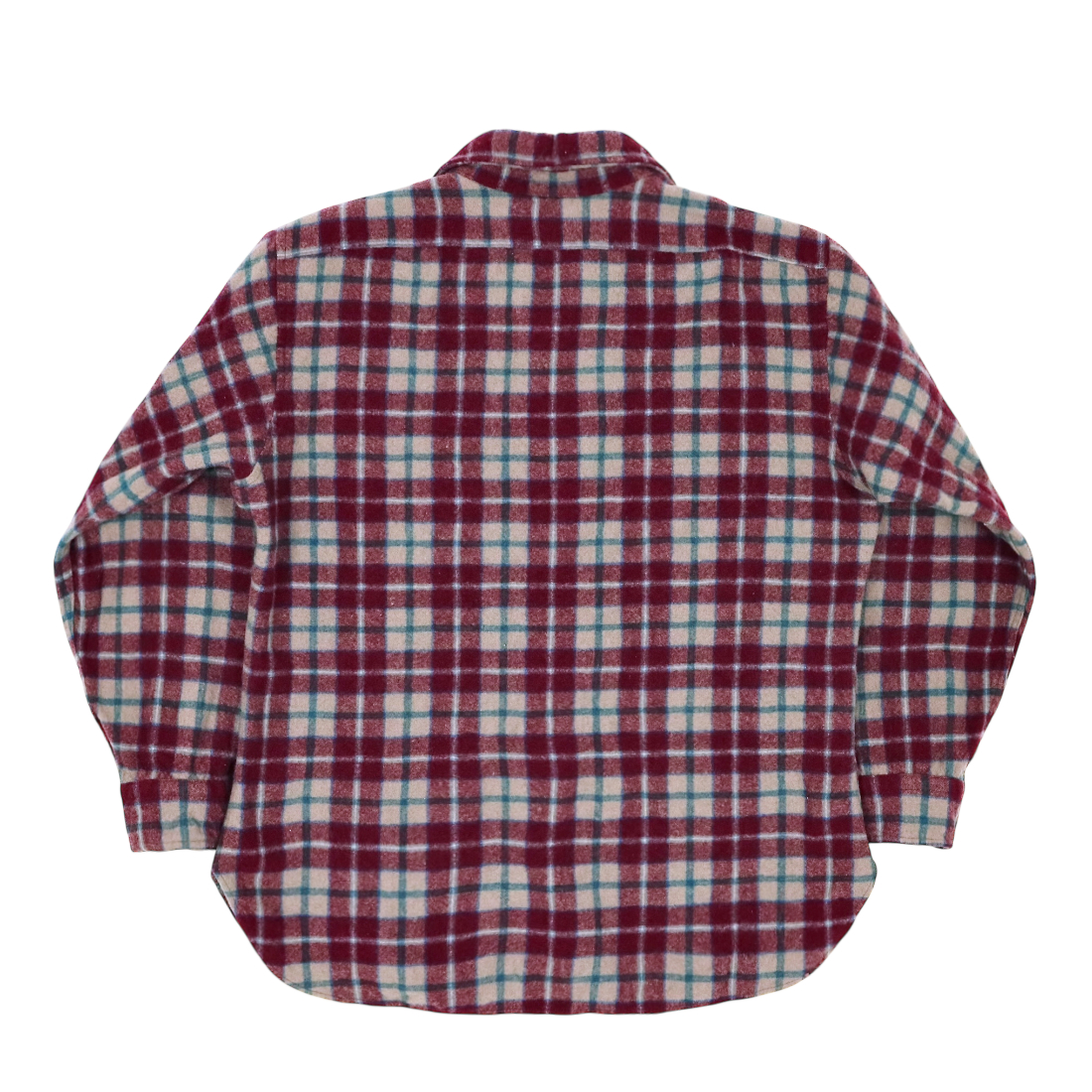 Vintage 70s Pendleton Wool Plaid Shirt Size S