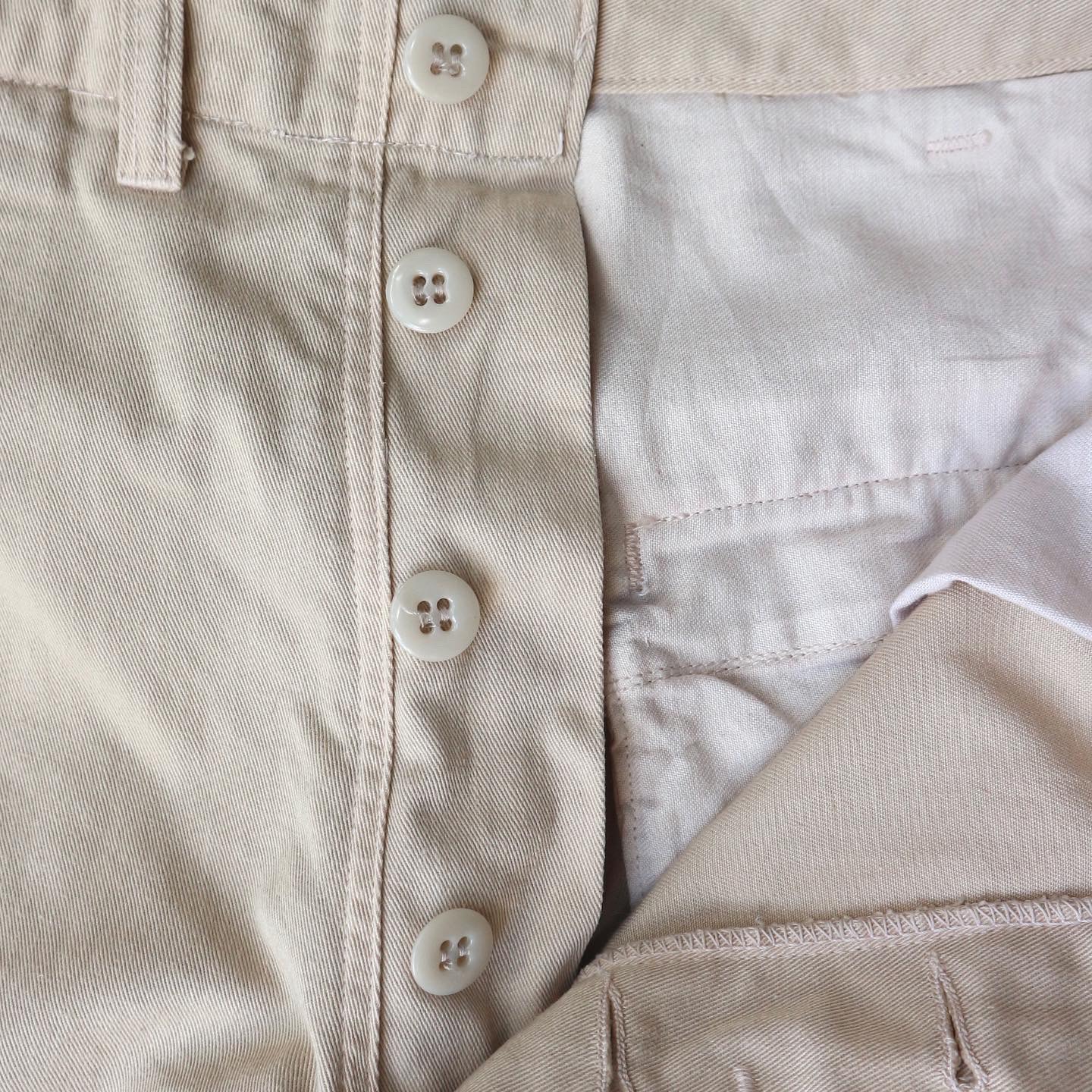H.W. Carter & Sons Officer Khaki Trousers Size 32