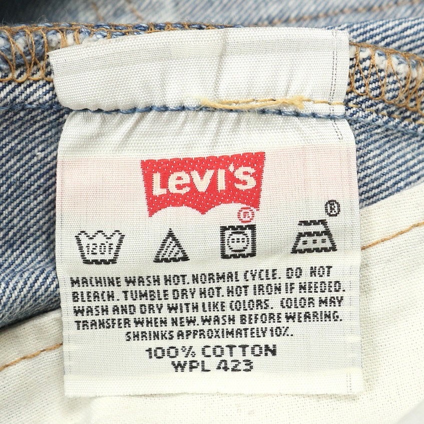 2003 Levi's 501XX Denim Jeans Size 30