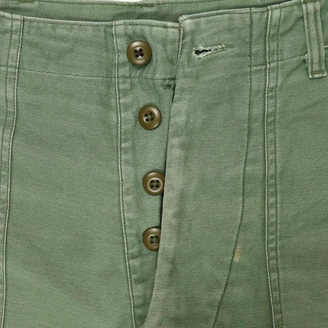 70s U.S. Army OG107 Trousers Size 30