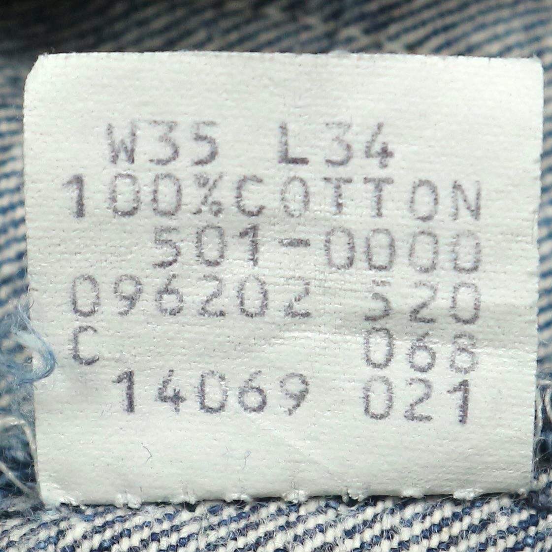 Vintage 80s Levi’s 501 USA Denim Jeans Size 33