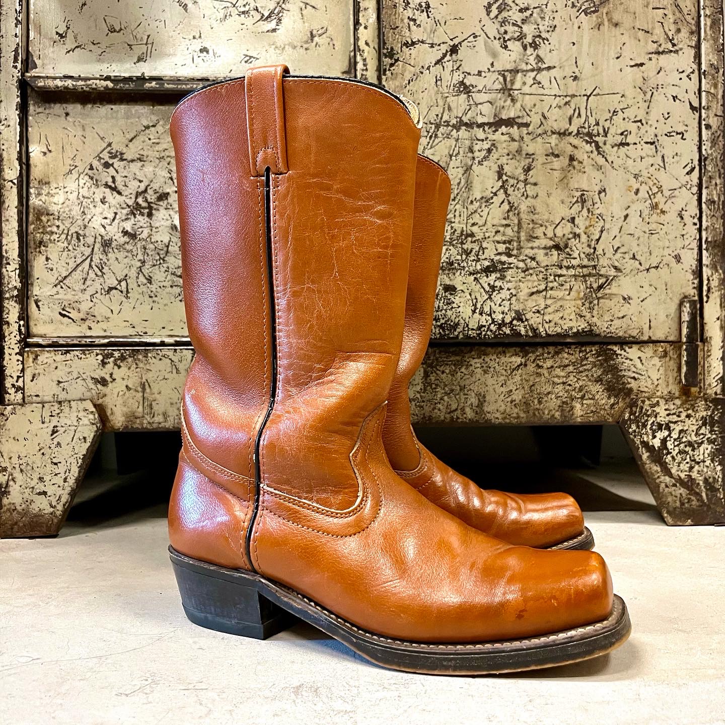 Vintage 80s Sears Cowboy Boots Size 9.5D