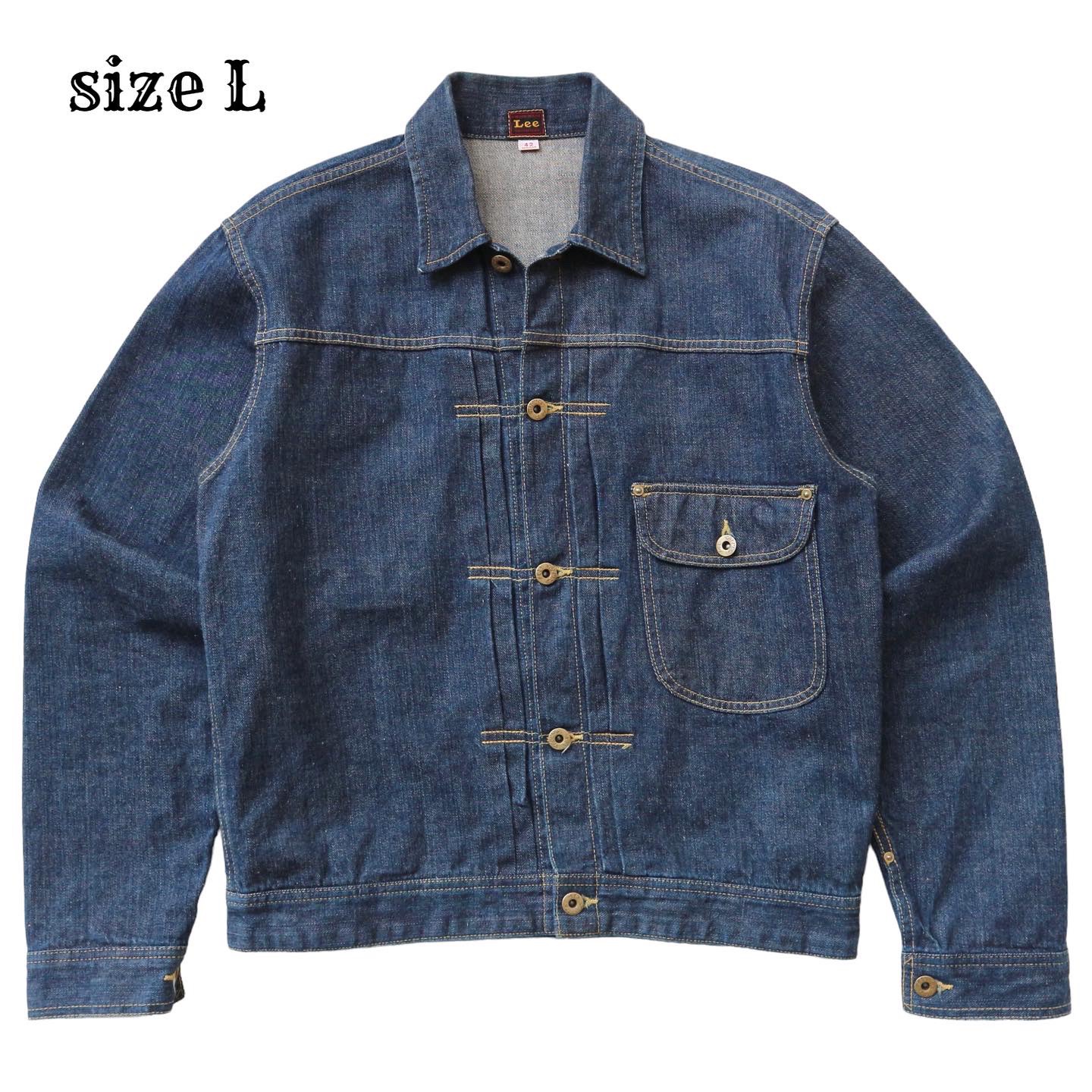 Lee Lot 1012 1944 Cowboy Denim Jacket Size L denimister