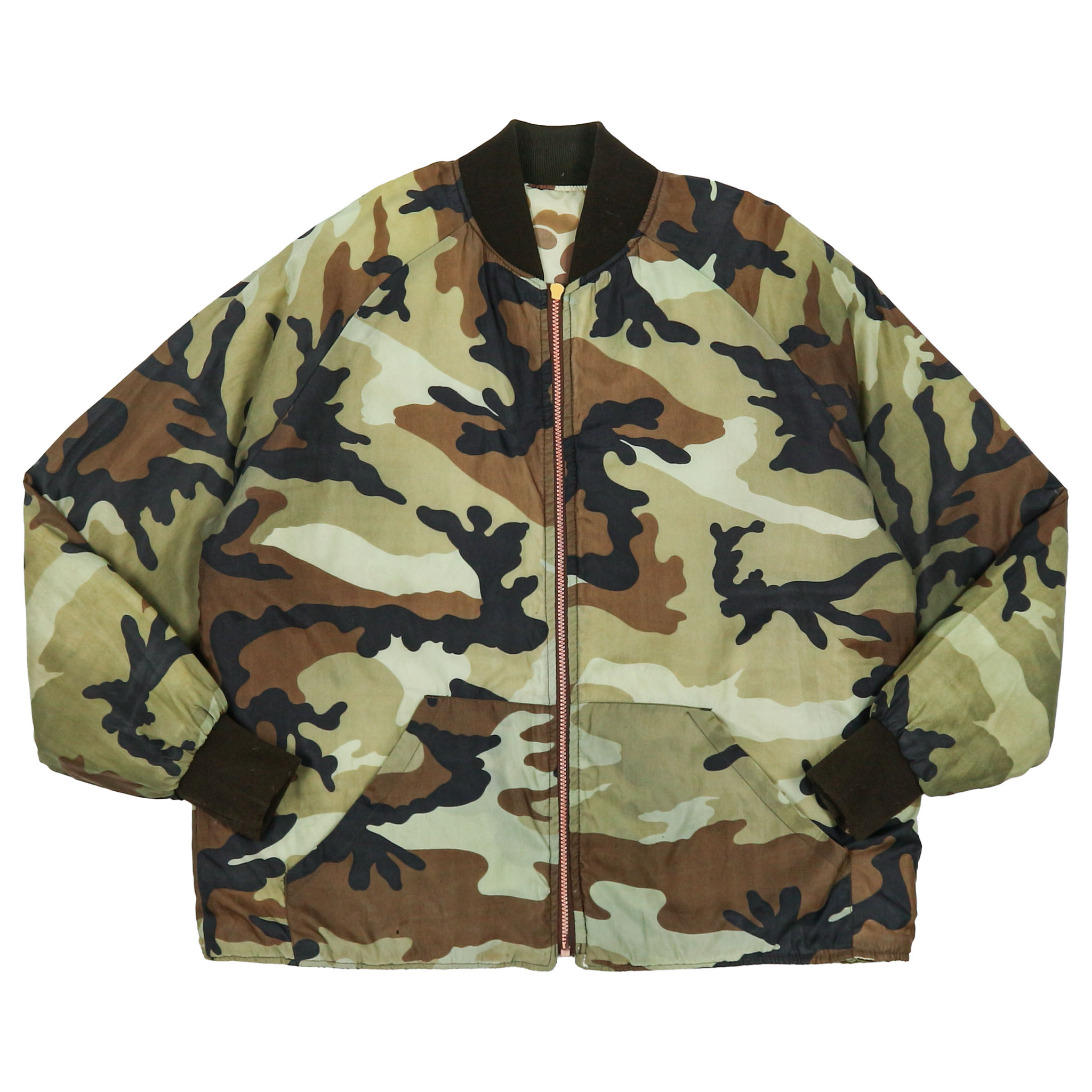 Vtg Winchester Reversible Camo Hunting Jacket Size L