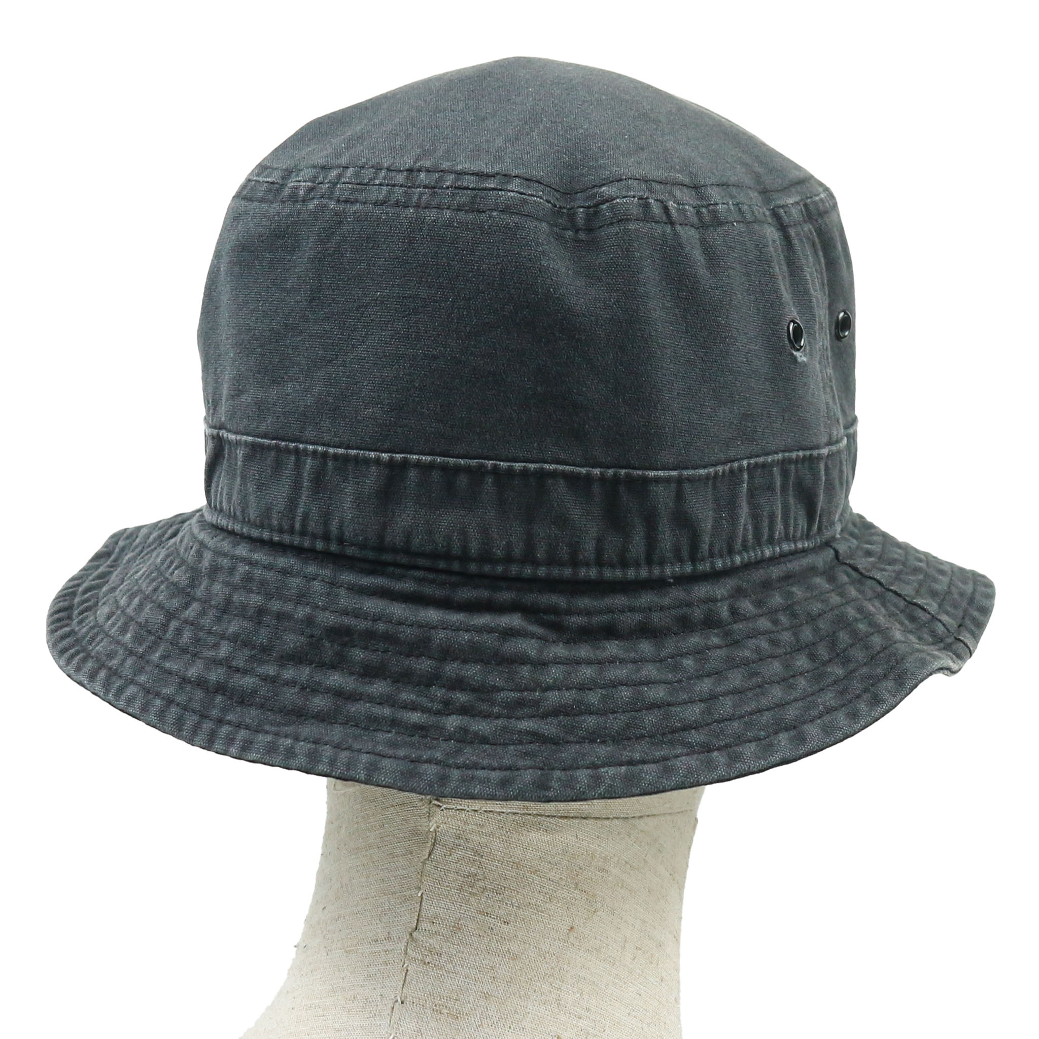 Carhartt WIP Black Canvas Bucket Hat