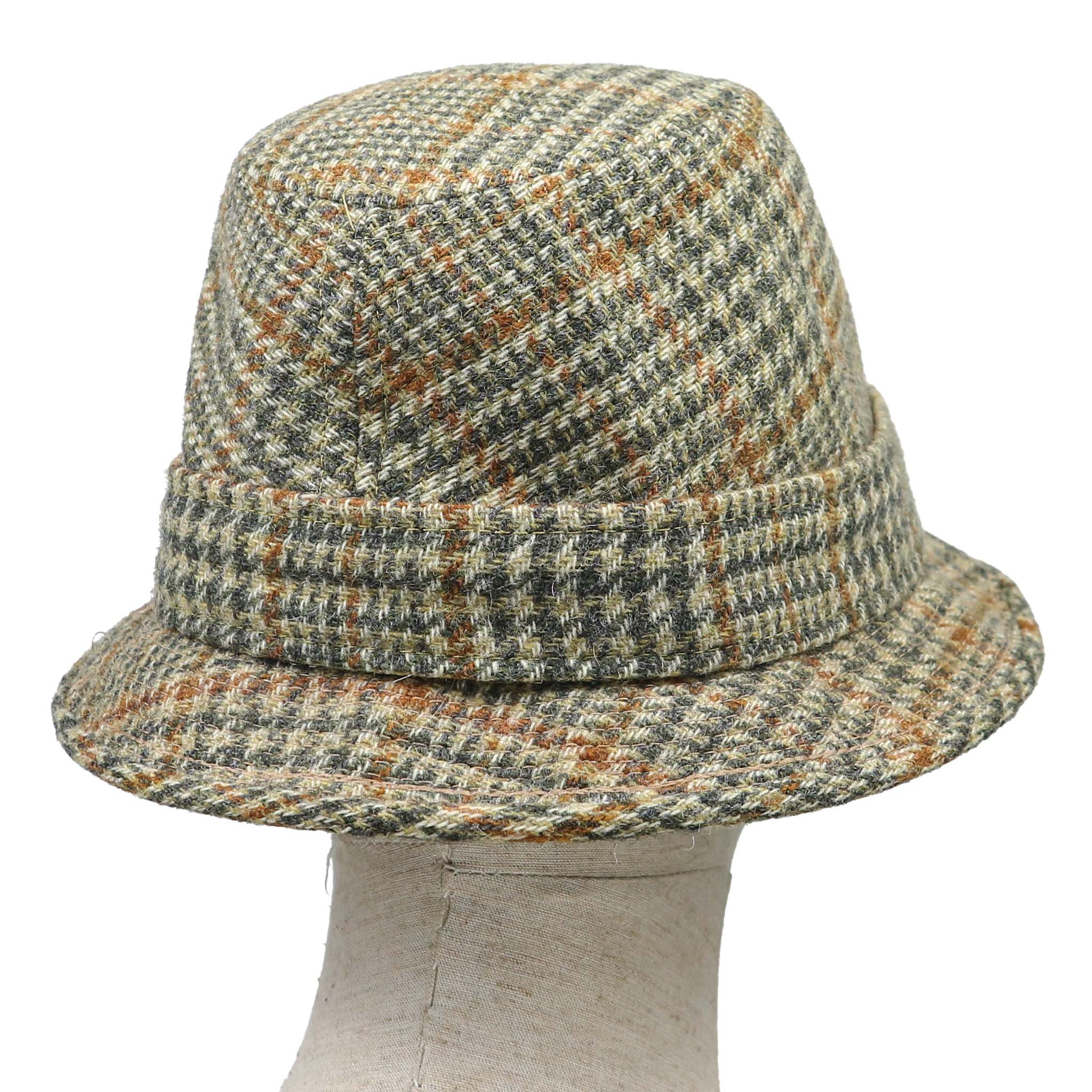 Vintage 60s L.L.Bean Wool Tweed Men Hat