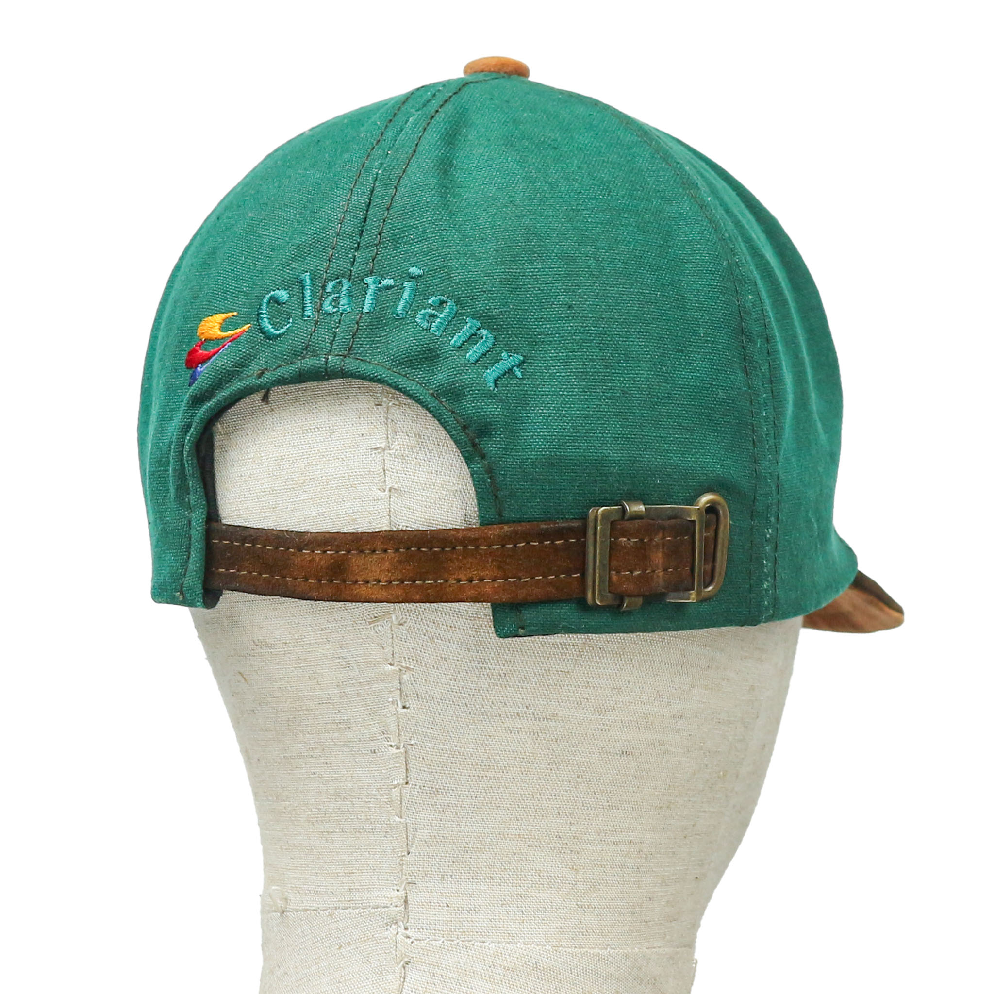 New York Hat Co. USA Canvas Leather Cap