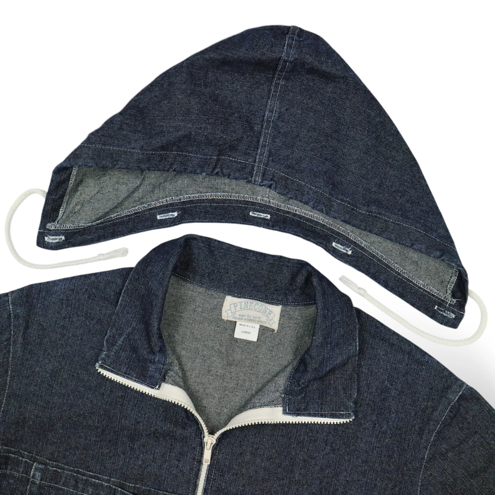Pinecone Made in USA Denim Jacket Size L