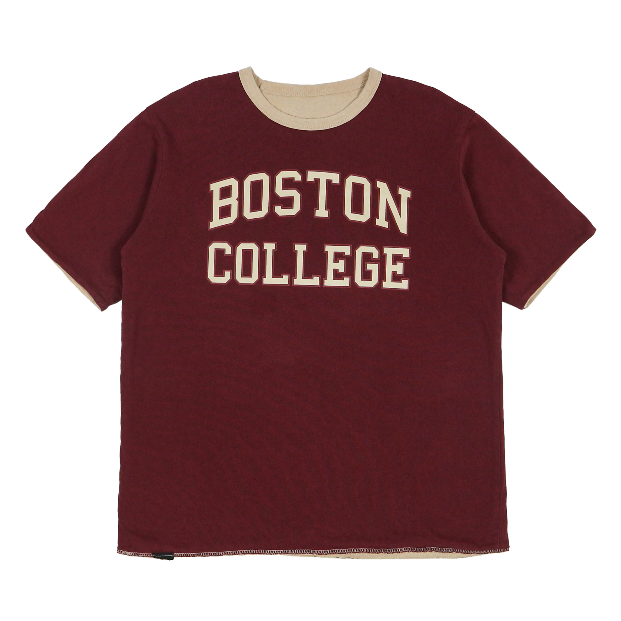 Wiffle Reversible Boston College T-Shirt Size L