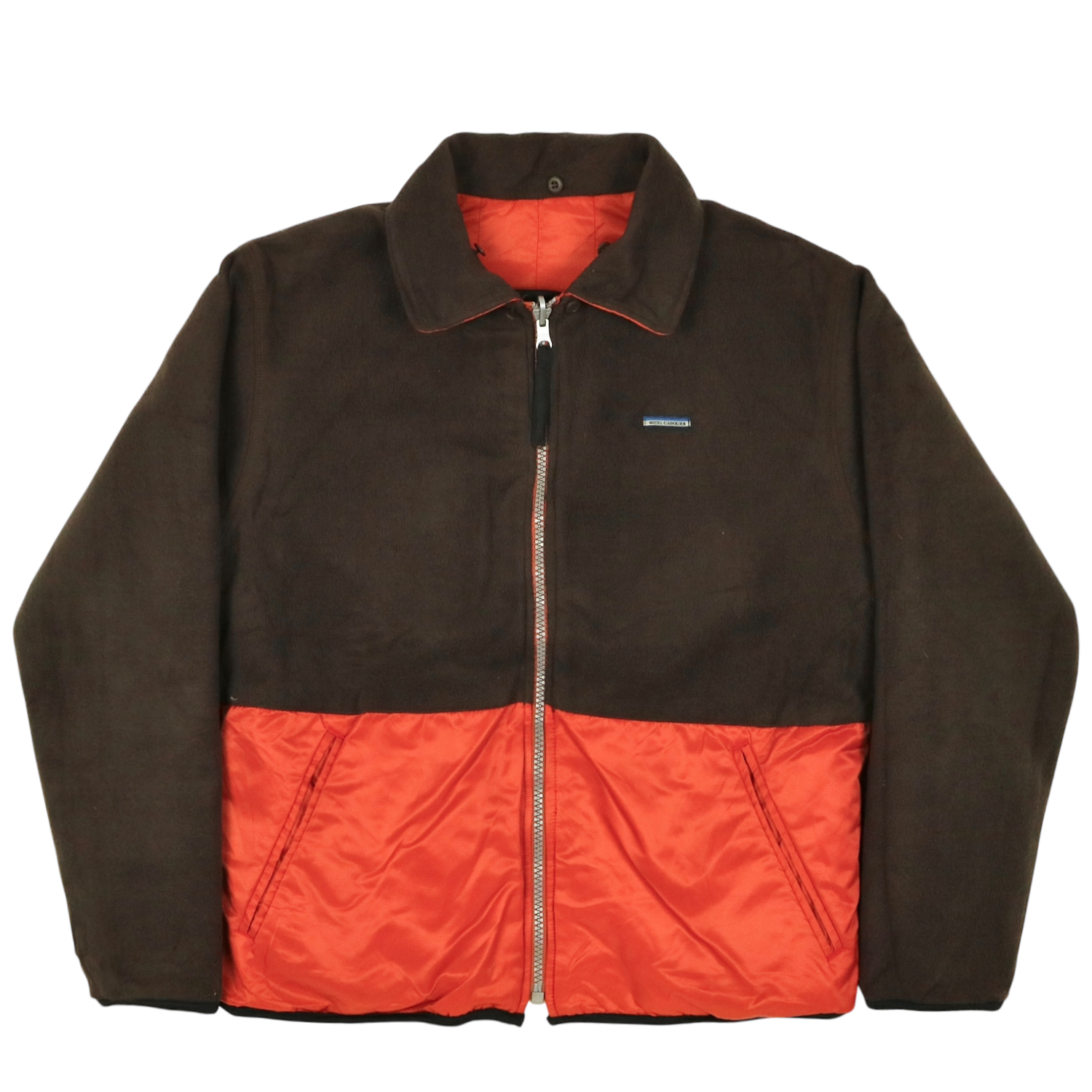 Nigel Cabourn Reversible Fleece Jacket Size M