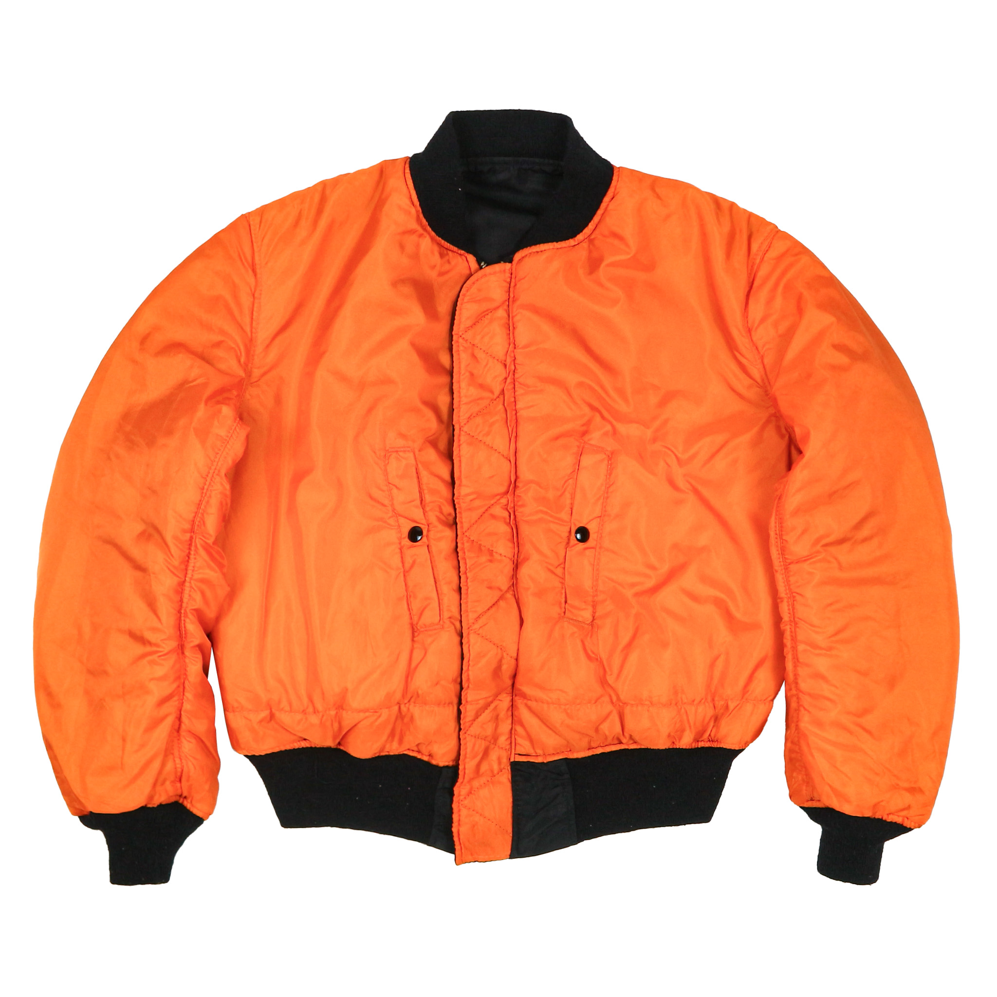 Vtg Alpha Industries USA Made Bomber Jacket Size L