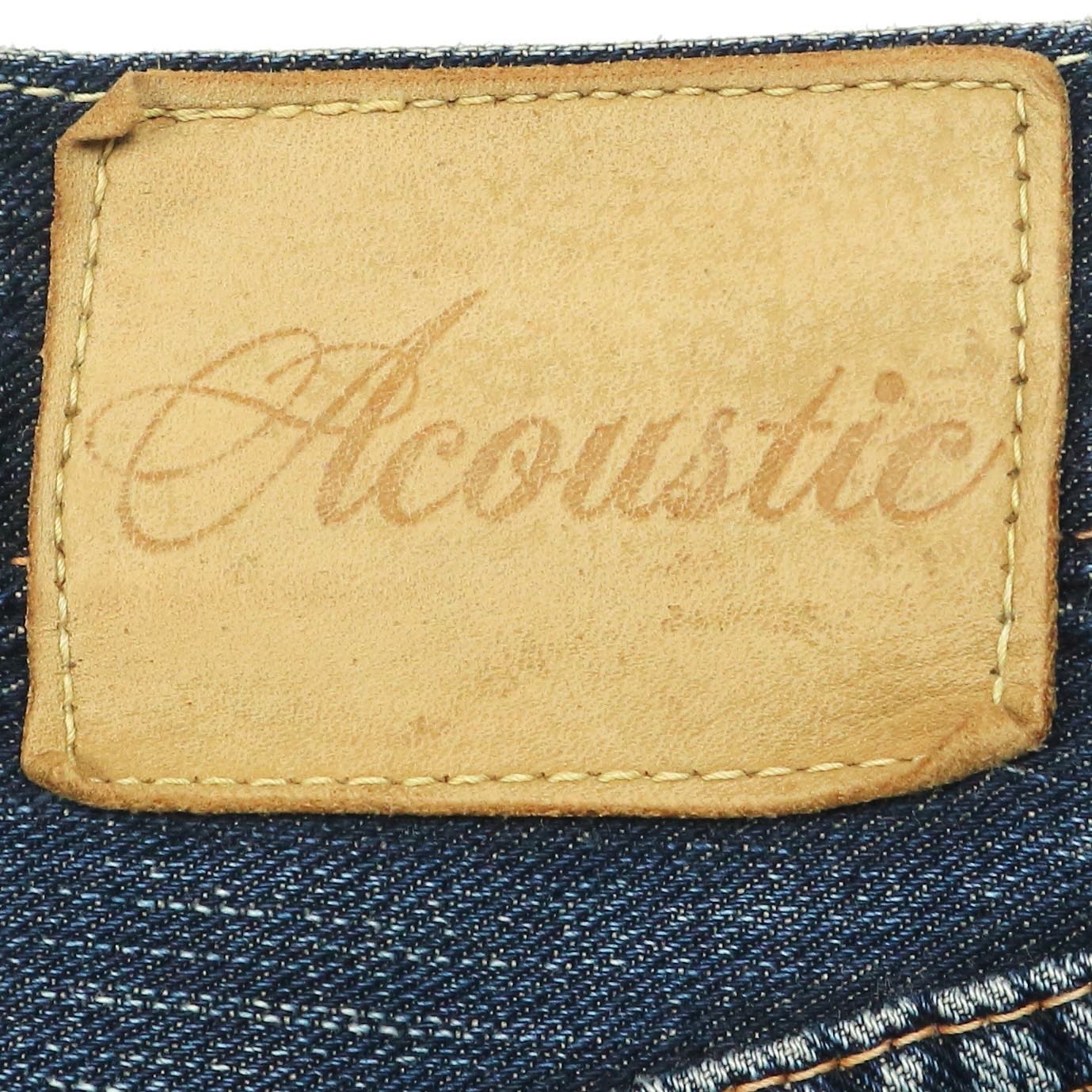 Acoustic Selvedge Denim Jeans Size 28