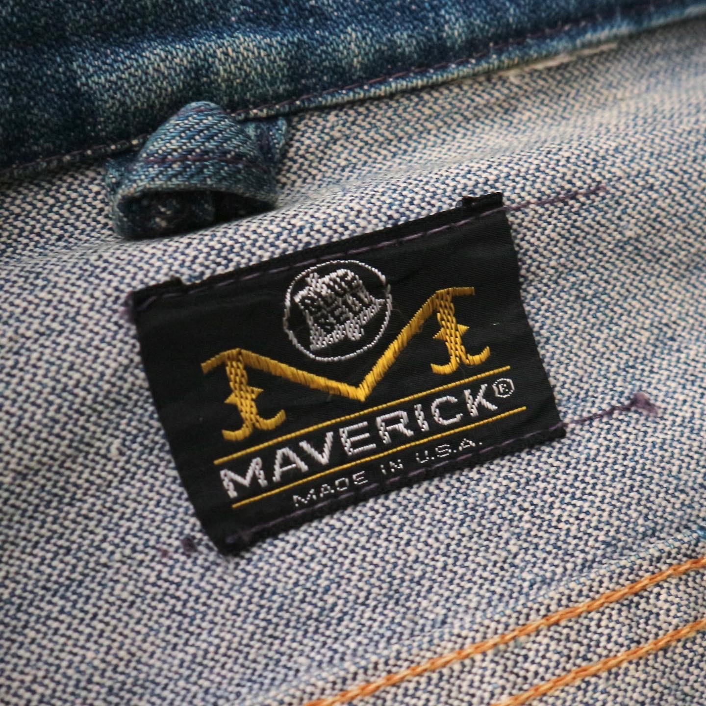 Vintage 70s Maverick Denim Jacket