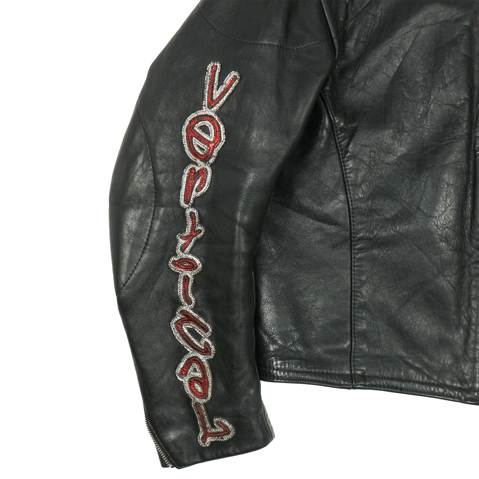 Vanson Custom Racing Leather Jacket Size XL