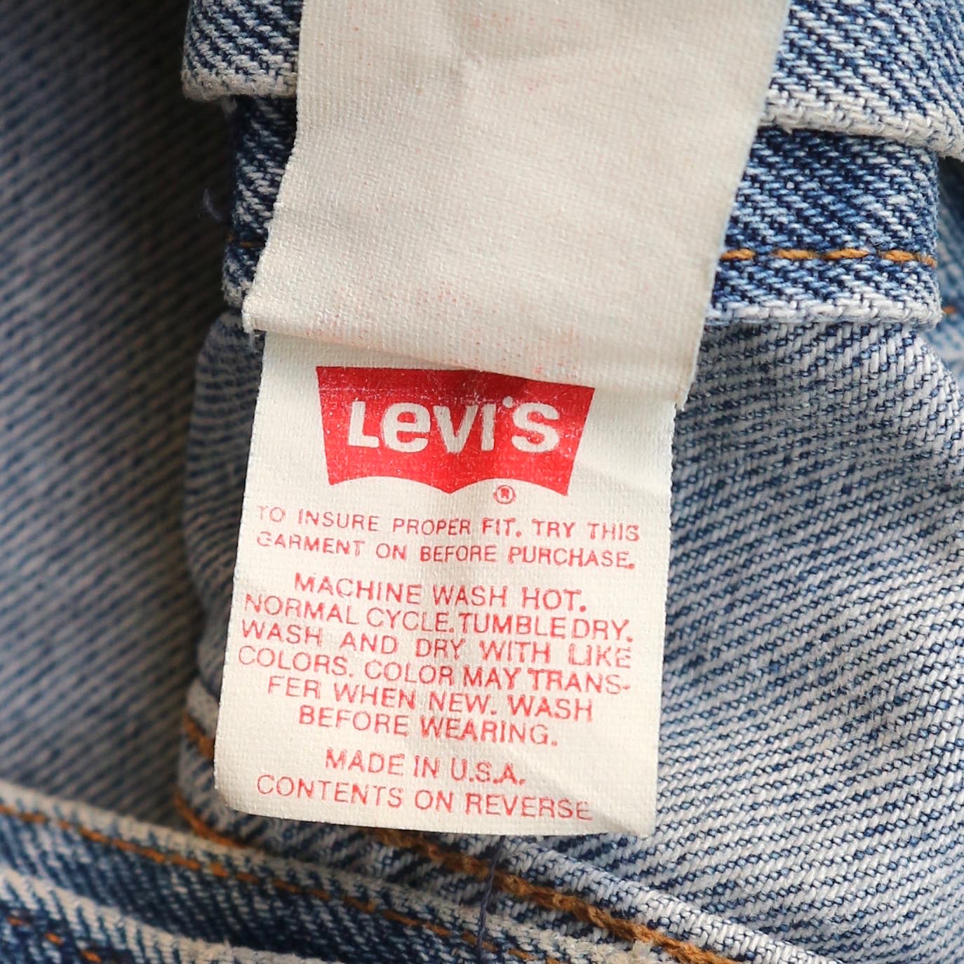 90s Levi's USA Trucker Jacket Size M denimister
