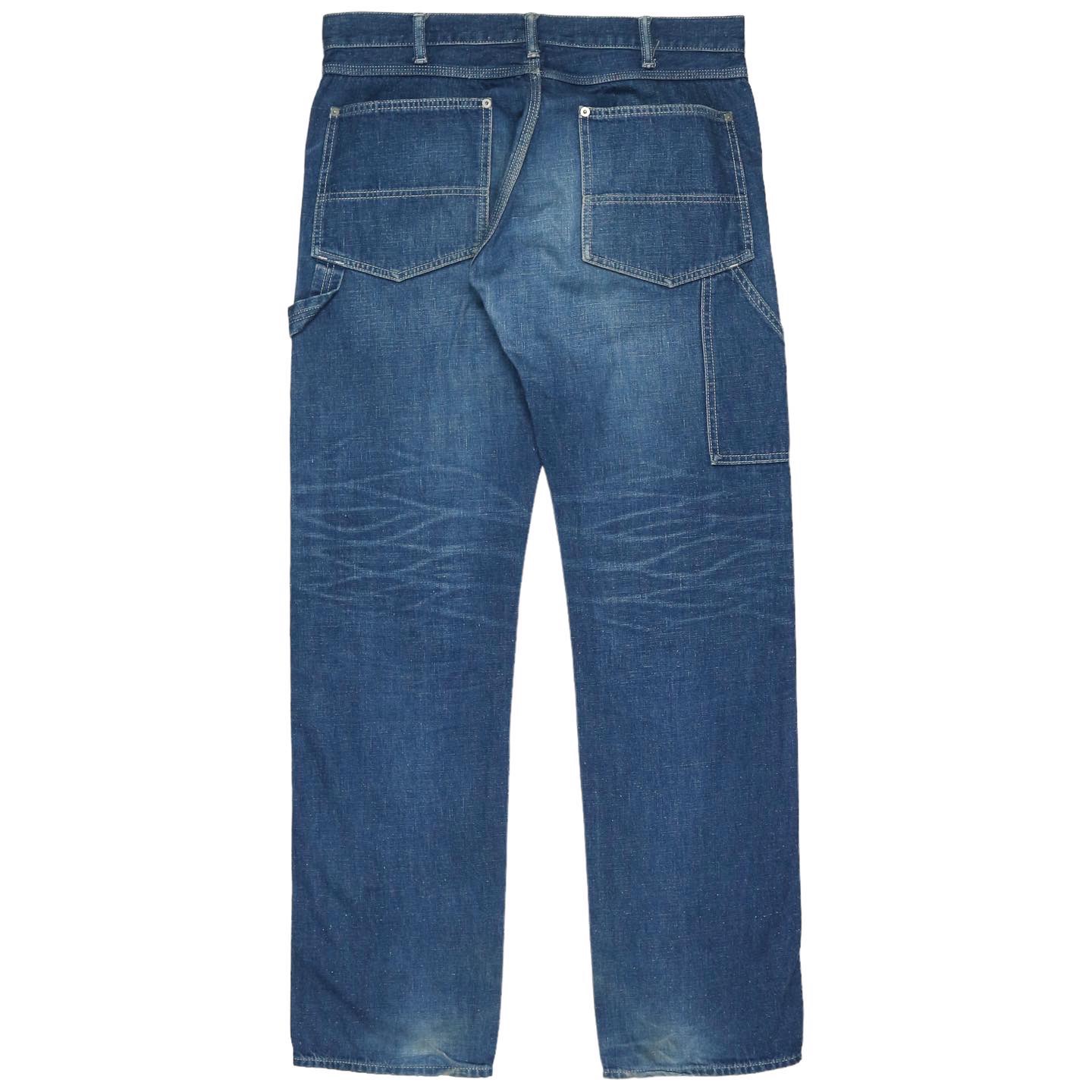 Green Label Relaxing Denim Carpenter Pants Size 32