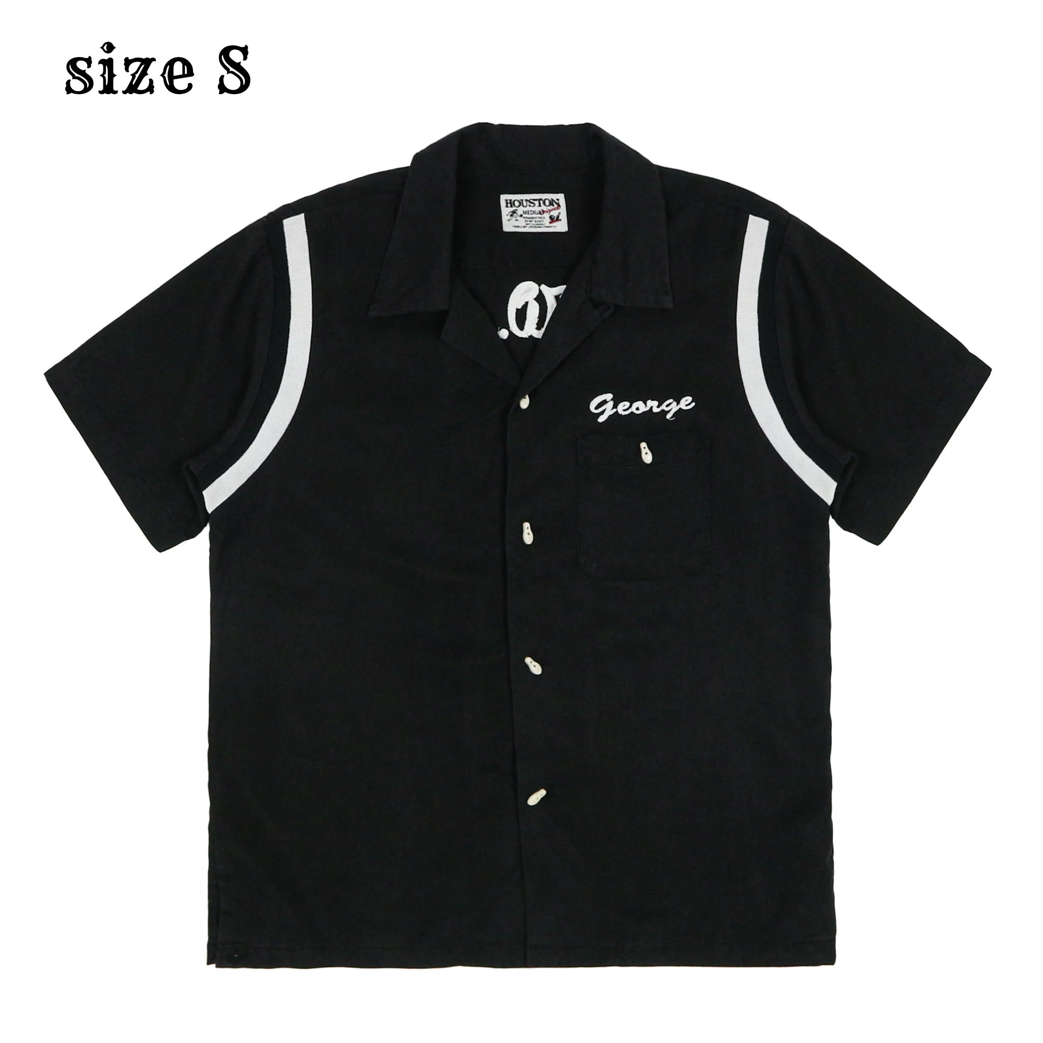Houston Japan Chainstitch Bowling Shirt Size S