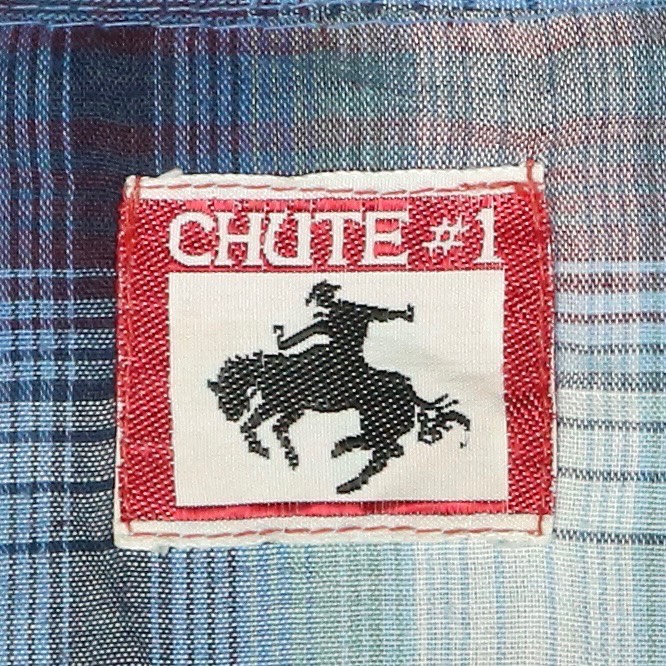 Vintage 80s Chute Western Shirt Size M