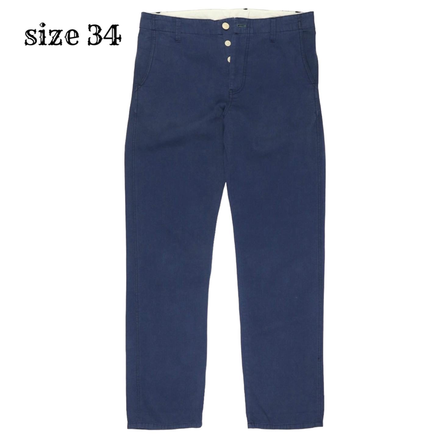 R.Newbold Herringbone Pants Size 34