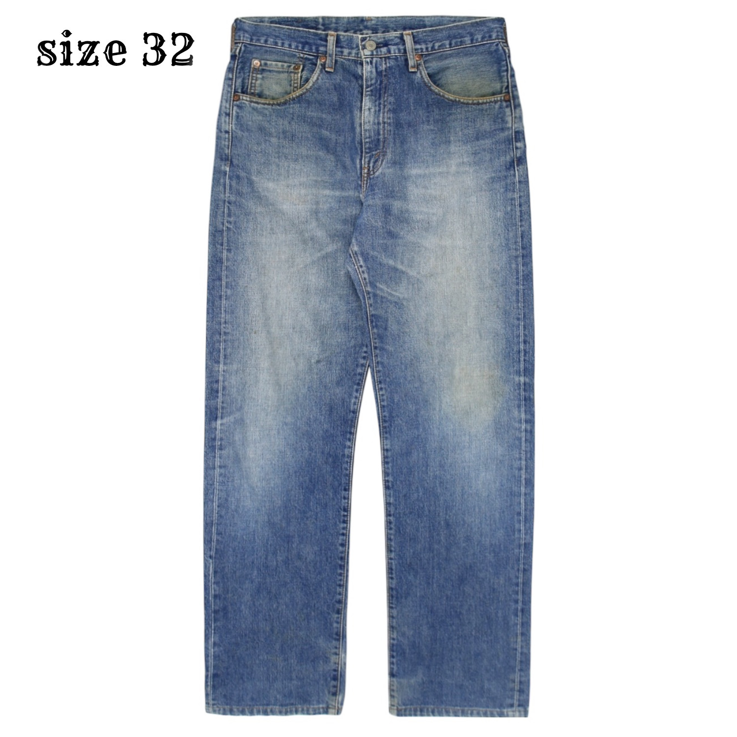 90s Levi's 502 Japan Selvedge Denim Jeans Size 32