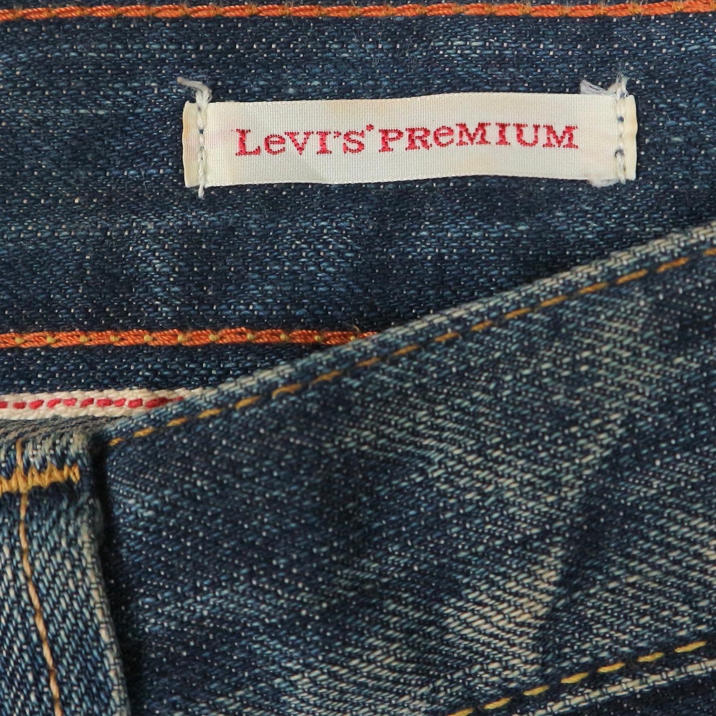 Levi’s Premium Selvedge Denim Jeans Size 29