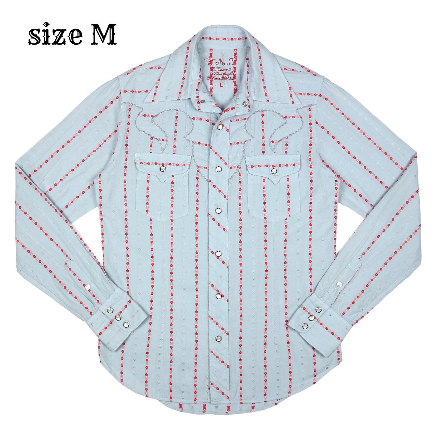 T.M.T Japan Western Shirt Size M