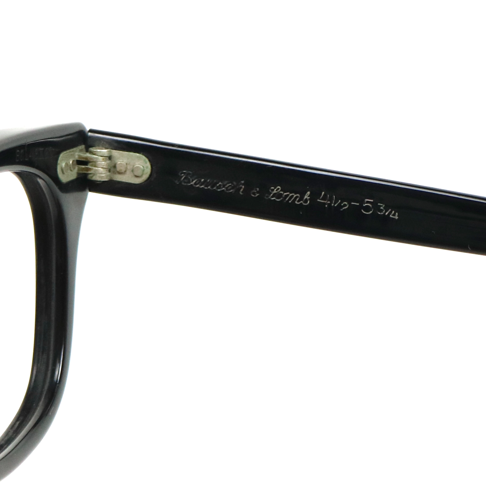 70s U.S. Military Issue Glasses ‘USS’ Frame - Black [46-20]