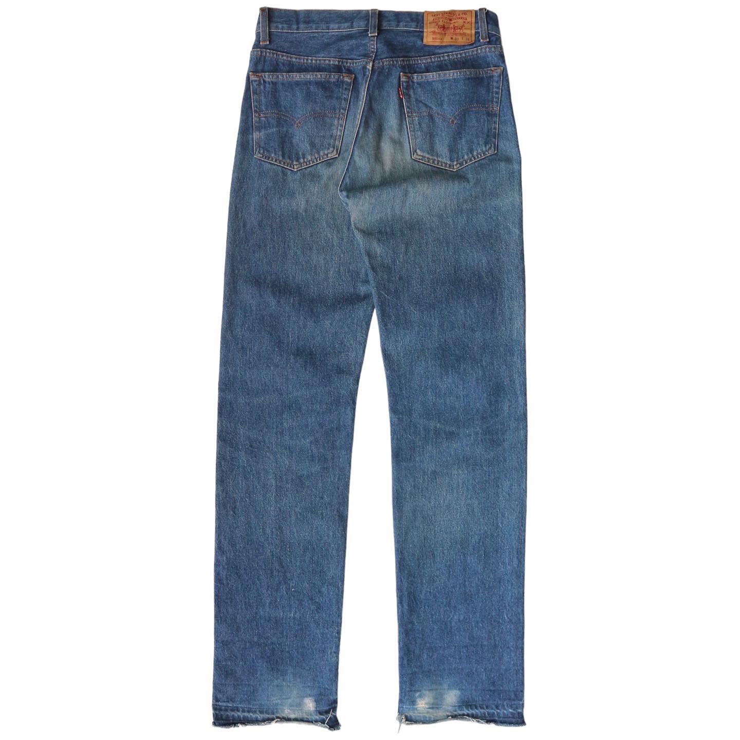 90s Levi's 501 USA Denim Jeans Size 28/29 denimister