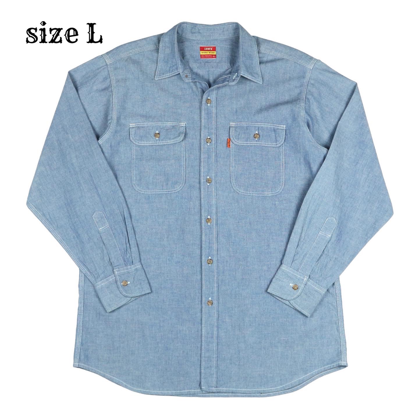 Levi's chambray top work shirt