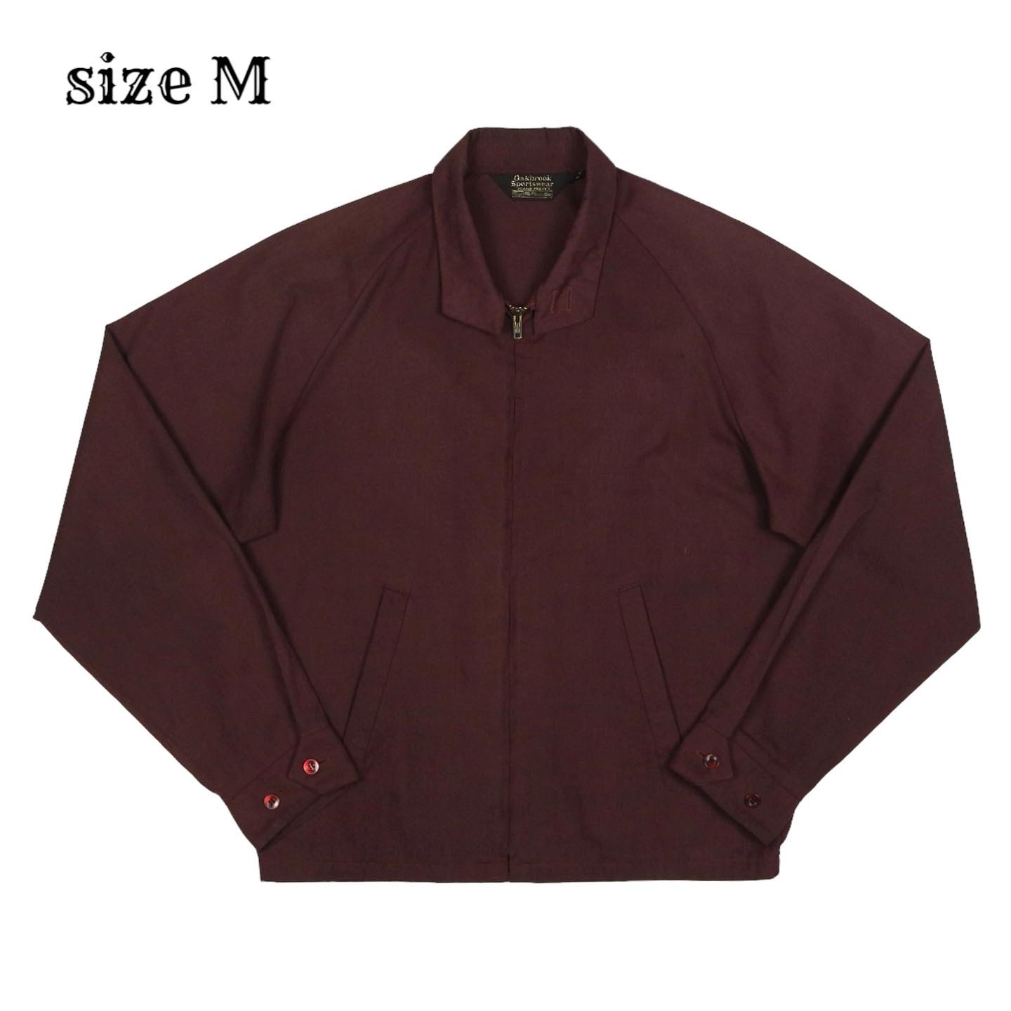 Vintage 70s Sears Oakbrook Harrington Jacket Size M