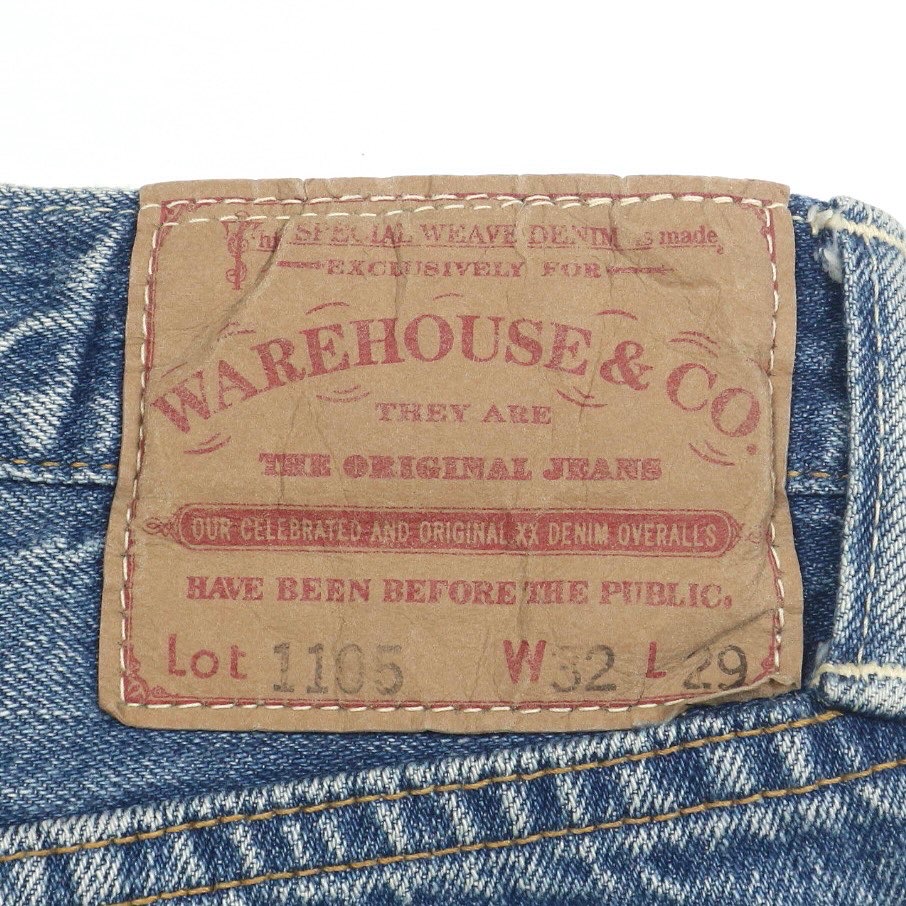 Warehouse 1105 Selvedge Denim Jeans Size 30