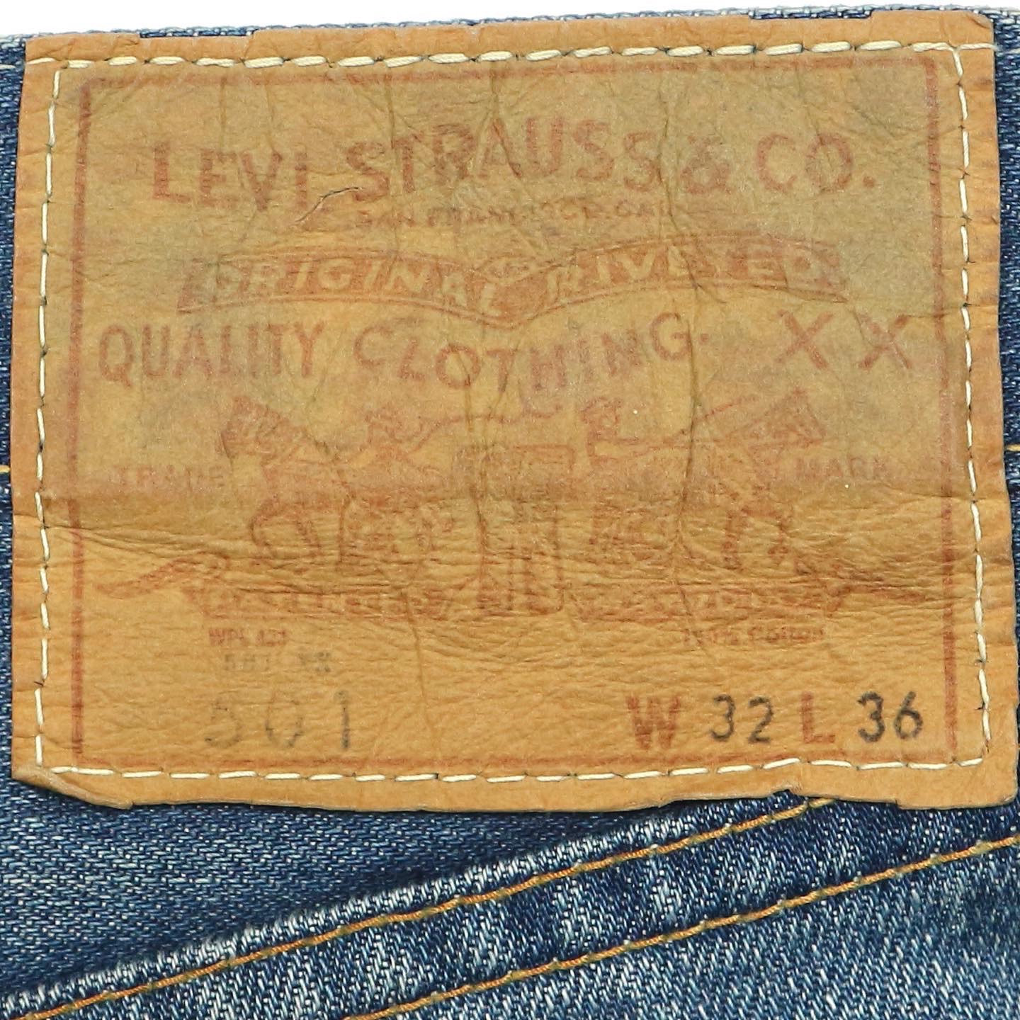 LEVI’S VINTAGE CLOTHING 1966 501 Selvedge Denim Jeans Size 29