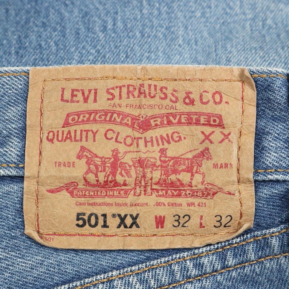 2003 Levi's 501XX Denim Jeans Size 30