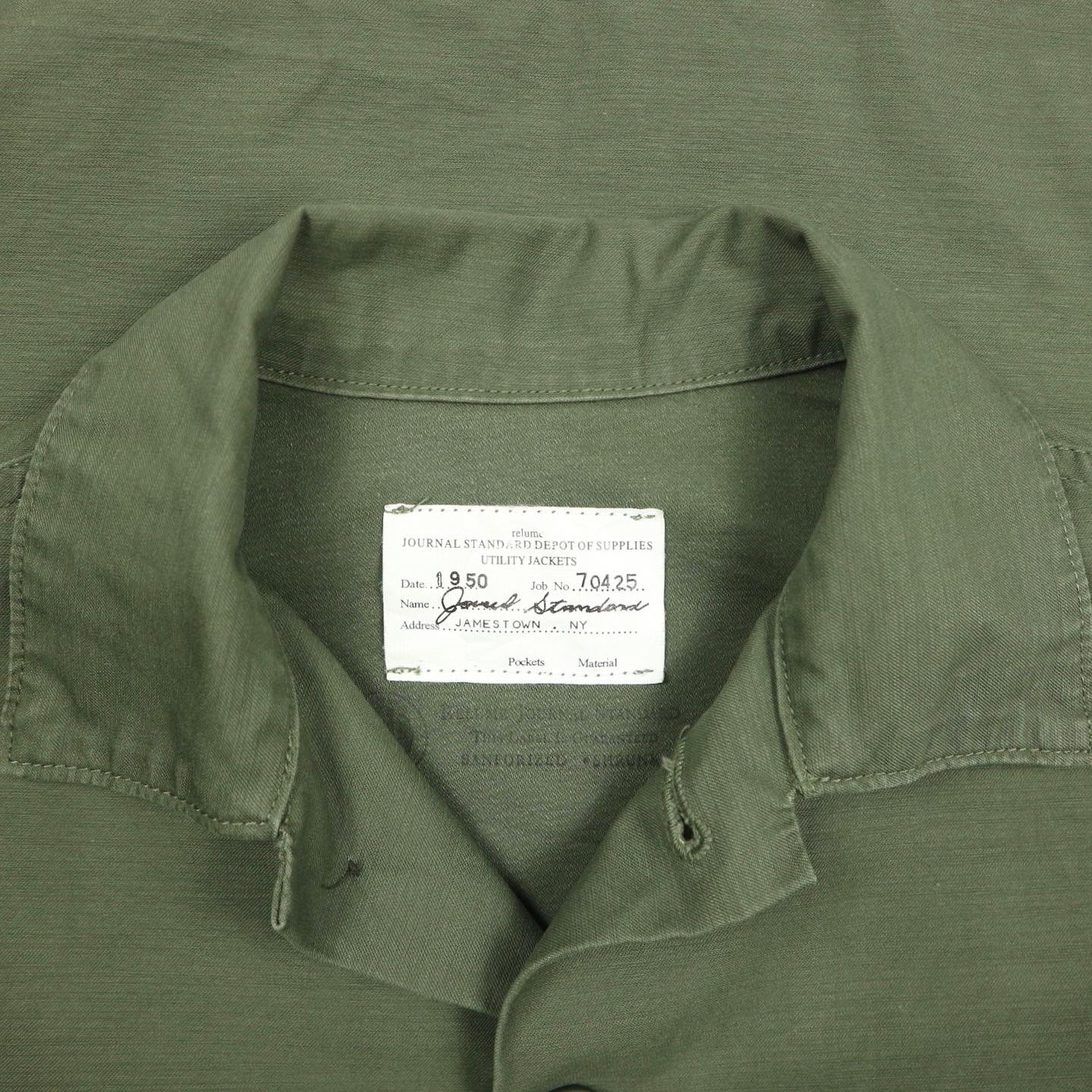 Journal Standard Army Sateen Shirt Size M