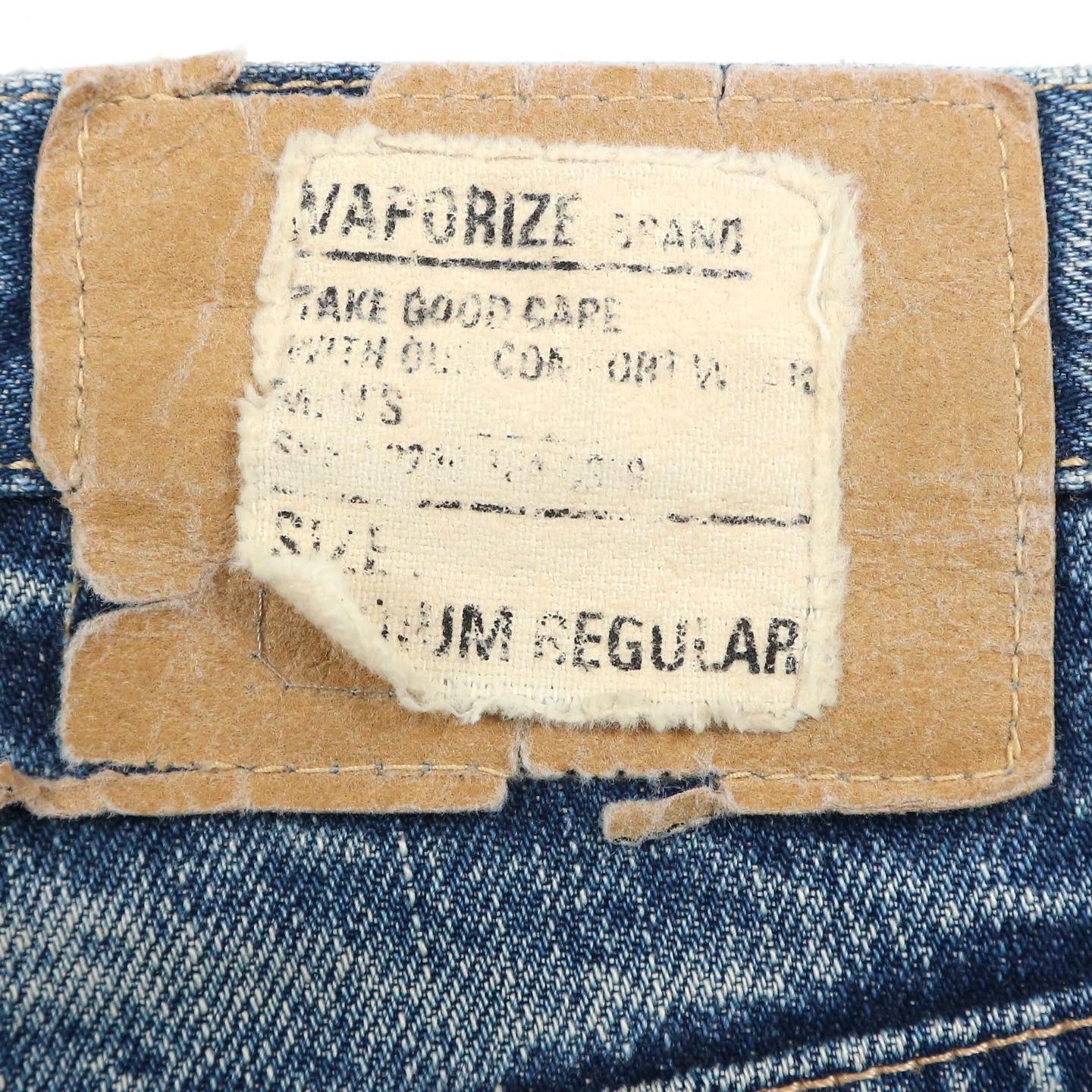 Vaporize by Beams Selvedge Denim Jeans Size 32