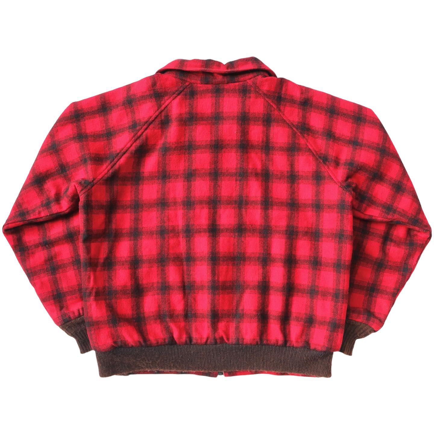 Vintage 80s L.L.Bean Buffalo Check Jacket Size M