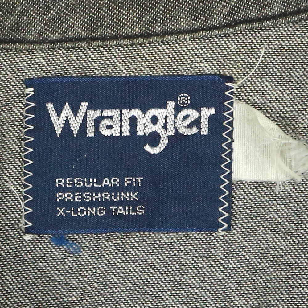 Vintage 80s Wrangler Western Shirt Size M