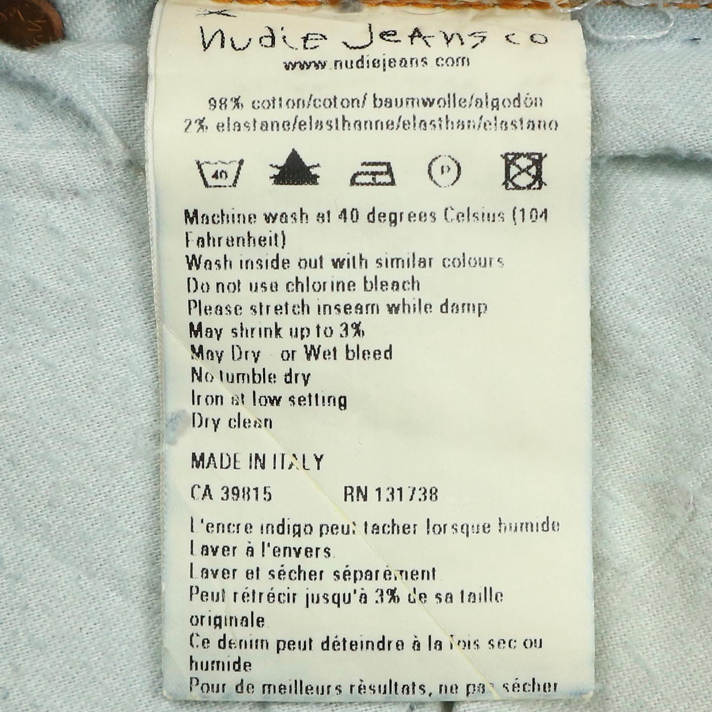 Nudie Jeans Size 32