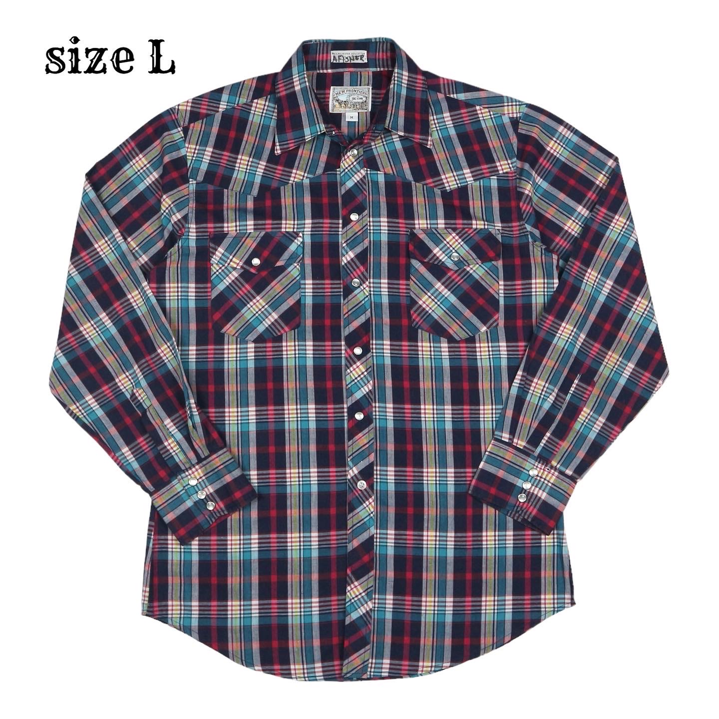 Big Yank Western Shirt Size L