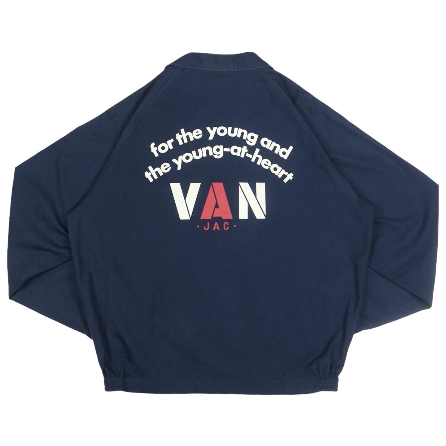 VAN JAC Harrington Jacket Size L