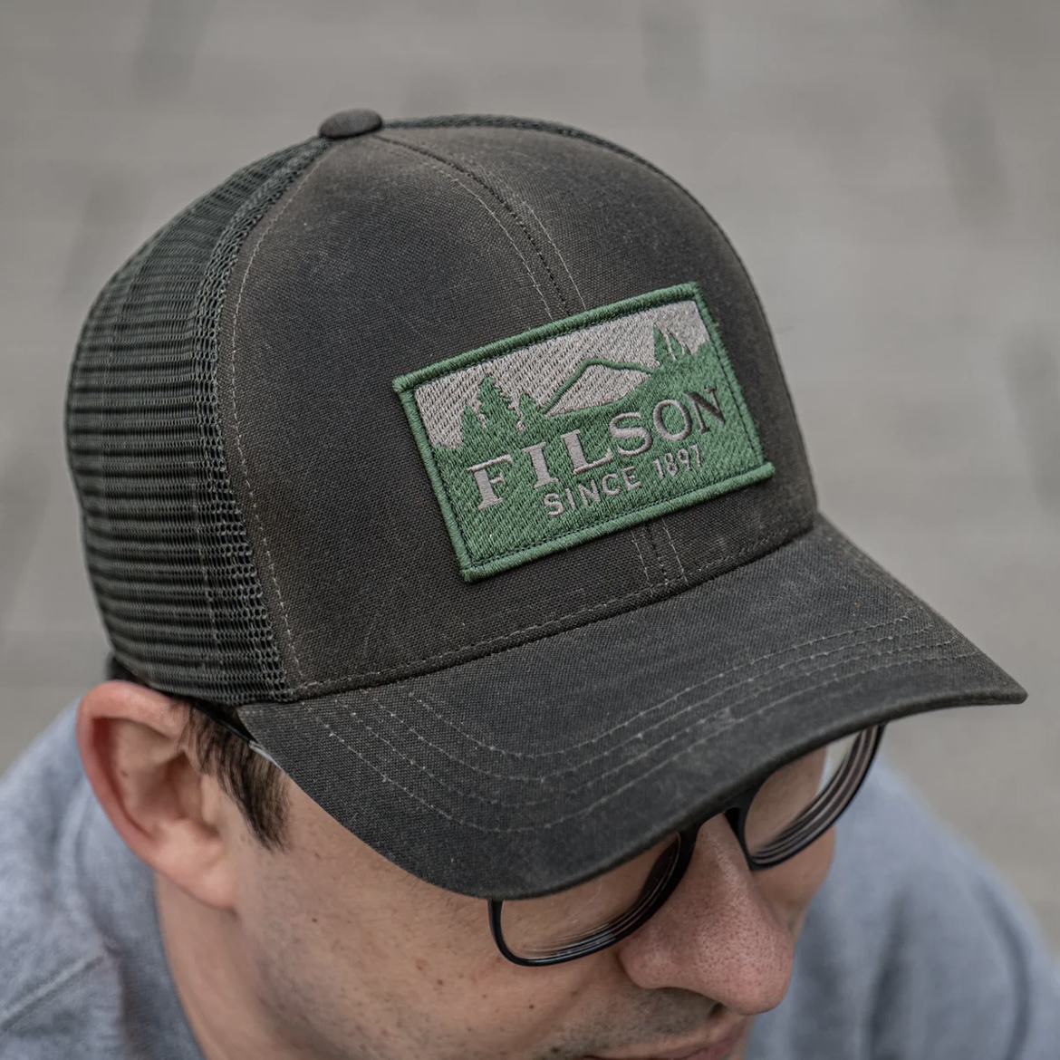 Filson Logger Mesh Cap - Otter Green