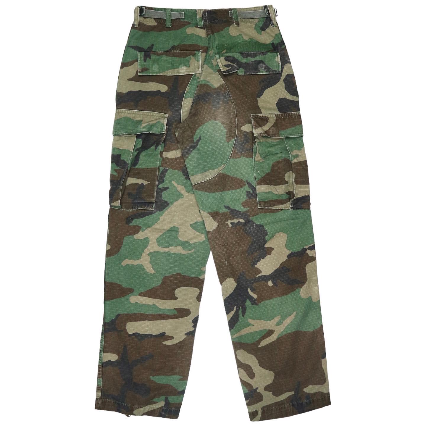 U.S. Army Woodland Camo Combat Trousers Size XS