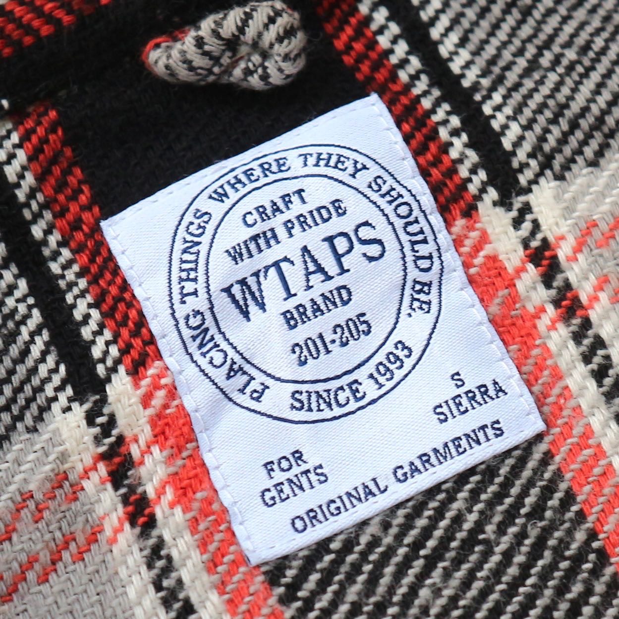 WTAPS Heavy Flannel Work Shirt Size S